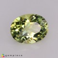 Natural Amblygontie 2.34 Carats Yellowish Green Oval 10x8 mm Loose Gemstone - Image 7