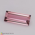 Natural Tourmaline 2.31 Carats Champagne Pink Baguette 12x5 mm Loose Gemstone - Image 2