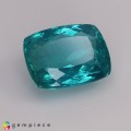 Natural Apatite 7.16 Carats Paraiba Blue Green Cushion 13x10 mm Loose Gemstone - Image 1