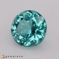 Natural Apatite 1.89 Carats Paraiba Blue Green Round 7x5 mm Loose Gemstone - Image 3