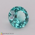 Natural Apatite 1.89 Carats Paraiba Blue Green Round 7x5 mm Loose Gemstone - Image 5