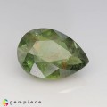 Natural Demantoid garnet 5.16 Carats Green Pear 13x10 mm Loose Gemstone - Image 1