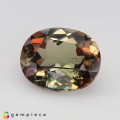 Natural Andalusite 2.79 Carats Multicolor Oval 10x8 mm Loose Gemstone - Image 2