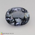 Natural Spinel 2.68 Carats Ash Blue Oval 10x8 mm Loose Gemstone - Image 7