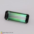 Natural Tourmaline 3.06 Carats Fine Green Emerald Cut 14x5 mm Loose Gemstone - Image 2