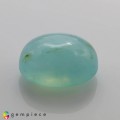 Natural Peru opal 6.76 Carats Paraiba Blue Green Oval 14x10 mm Loose Gemstone - Image 1