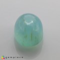 Natural Peru opal 6.76 Carats Paraiba Blue Green Oval 14x10 mm Loose Gemstone - Image 4