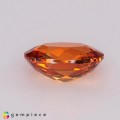 Natural Spessartite garnet 1.08 Carats Fanta Orange Oval 7x5 mm Loose Gemstone - Image 4