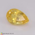 Natural Danburite 12.59 Carats Canary Yellow Pear 18x11 mm Loose Gemstone - Image 2