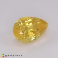 Natural Danburite 12.59 Carats Canary Yellow Pear 18x11 mm Loose Gemstone - Image 5
