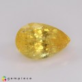 Natural Danburite 12.59 Carats Canary Yellow Pear 18x11 mm Loose Gemstone - Image 6