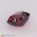 Natural Rhodolite garnet 3.65 Carats Pinkish Red Heart  9x8 mm Loose Gemstone - Image 4