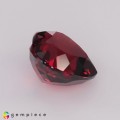Natural Rhodolite garnet 3.65 Carats Pinkish Red Heart  9x8 mm Loose Gemstone - Image 5
