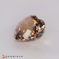 Natural Tourmaline 4.18 Carats Champagne Heart  12x10 mm Loose Gemstone - Image 4