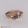 Natural Tourmaline 4.18 Carats Champagne Heart  12x10 mm Loose Gemstone - Image 5