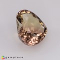Natural Tourmaline 4.18 Carats Champagne Heart  12x10 mm Loose Gemstone - Image 6