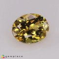 Natural Grossular garnet 1.43 Carats Yellow Oval 8x6 mm Loose Gemstone - Image 6