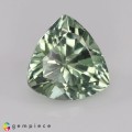 Natural Tourmaline 2.35 Carats Baby Green Trilliant  9x6 mm Loose Gemstone - Image 1
