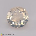 Natural Opal 1.90 Carats Half White Round 9x6 mm Loose Gemstone - Image 3