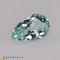 Natural Beryl 1.02 Carats Baby Mint Green Pear 9x5 mm Loose Gemstone - Image 1