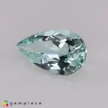 Natural Beryl 1.02 Carats Baby Mint Green Pear 9x5 mm Loose Gemstone - Image 3