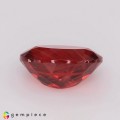 Natural Andesine 2.37 Carats Blood Red Oval 10x8 mm Loose Gemstone - Image 4
