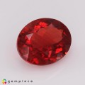 Natural Andesine 2.37 Carats Blood Red Oval 10x8 mm Loose Gemstone - Image 6