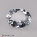 Natural Beryl 8.81 Carats White Oval 15x13 mm Loose Gemstone - Image 3