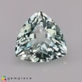 Natural Montebrasite 1.52 Carats Light Baby Green Trilliant  8x5 mm Loose Gemstone - Image 1