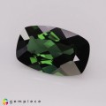 Natural Tourmaline 3.63 Carats Forest Green Cushion 13x8 mm Loose Gemstone - Image 2