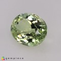 Natural Amblygonite 1.97 Carats Very Light Baby Greenish Yellow Oval 9x7 mm Loose Gemstone - Image 3