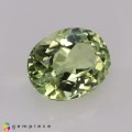 Natural Amblygonite 1.97 Carats Very Light Baby Greenish Yellow Oval 9x7 mm Loose Gemstone - Image 6