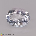 Natural Scapolite 2.68 Carats White Oval 10x8 mm Loose Gemstone - Image 2
