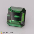 Natural Tourmaline 2.23 Carats Green Emerald Cut 7x6 mm Loose Gemstone - Image 3