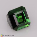 Natural Tourmaline 2.23 Carats Green Emerald Cut 7x6 mm Loose Gemstone - Image 5