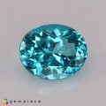 Natural Apatite 1.39 Carats Paraiba Blue Green Oval 8x6 mm Loose Gemstone - Image 5