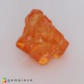 Natural Spessartite garnet 5.12 Carats Fanta Orange Rough Crystal 11x8 mm Loose Gemstone - Image 5