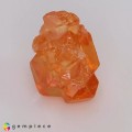 Natural Spessartite garnet 5.12 Carats Fanta Orange Rough Crystal 11x8 mm Loose Gemstone - Image 3