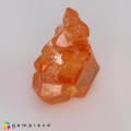Natural Spessartite garnet 5.12 Carats Fanta Orange Rough Crystal 11x8 mm Loose Gemstone - Image 2
