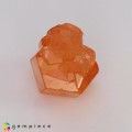 Natural Spessartite garnet 5.12 Carats Fanta Orange Rough Crystal 11x8 mm Loose Gemstone - Image 6