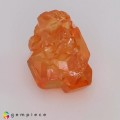 Natural Spessartite garnet 5.12 Carats Fanta Orange Rough Crystal 11x8 mm Loose Gemstone - Image 7