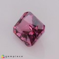 Natural Malaya garnet 1.12 Carats Purplish Pink Emerald Cut 6x5 mm Loose Gemstone - Image 3