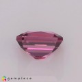Natural Malaya garnet 1.12 Carats Purplish Pink Emerald Cut 6x5 mm Loose Gemstone - Image 4