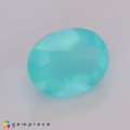 Natural Peru opal 1.27 Carats Paraiba Blue Green Oval 8x7 mm Loose Gemstone - Image 5