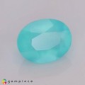 Natural Peru opal 1.27 Carats Paraiba Blue Green Oval 8x7 mm Loose Gemstone - Image 6