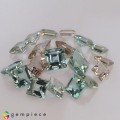 Natural Tourmaline 22.86 Carats Multicolor Square  Mixed Lot Loose Gemstone - Image 4