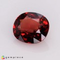 Natural Spinel 1.35 Carats Pinkish Red Oval 7x6 mm Loose Gemstone - Image 2