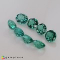 Natural Apatite 13.83 Carats Paraiba Blue Green Oval Mixed Lot Loose Gemstone - Image 6
