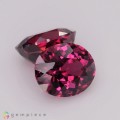 Natural Rhodolite garnet 5.88 Carats Purplish Pink Oval 9x7 mm Loose Gemstone - Image 7