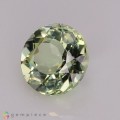 Natural Amblygonite 1.71 Carats Light Green Yellow Round 7x5 mm Loose Gemstone - Image 3
